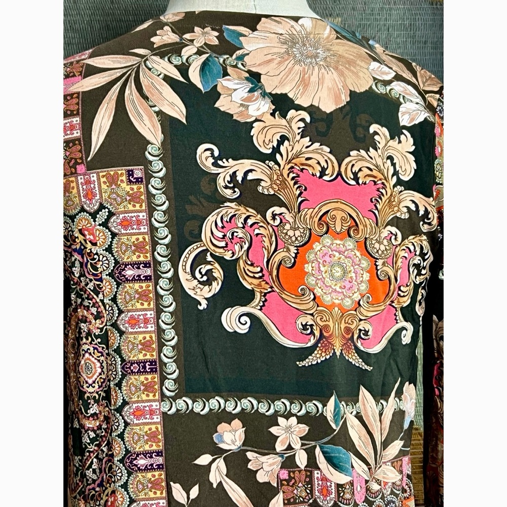 Johnny Was Flora Button Front Tunic S - Picture 7 of 15